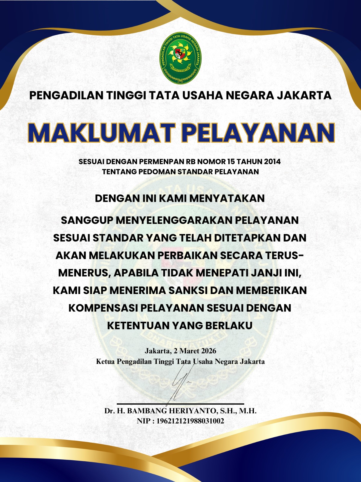 maklumat pelayanan